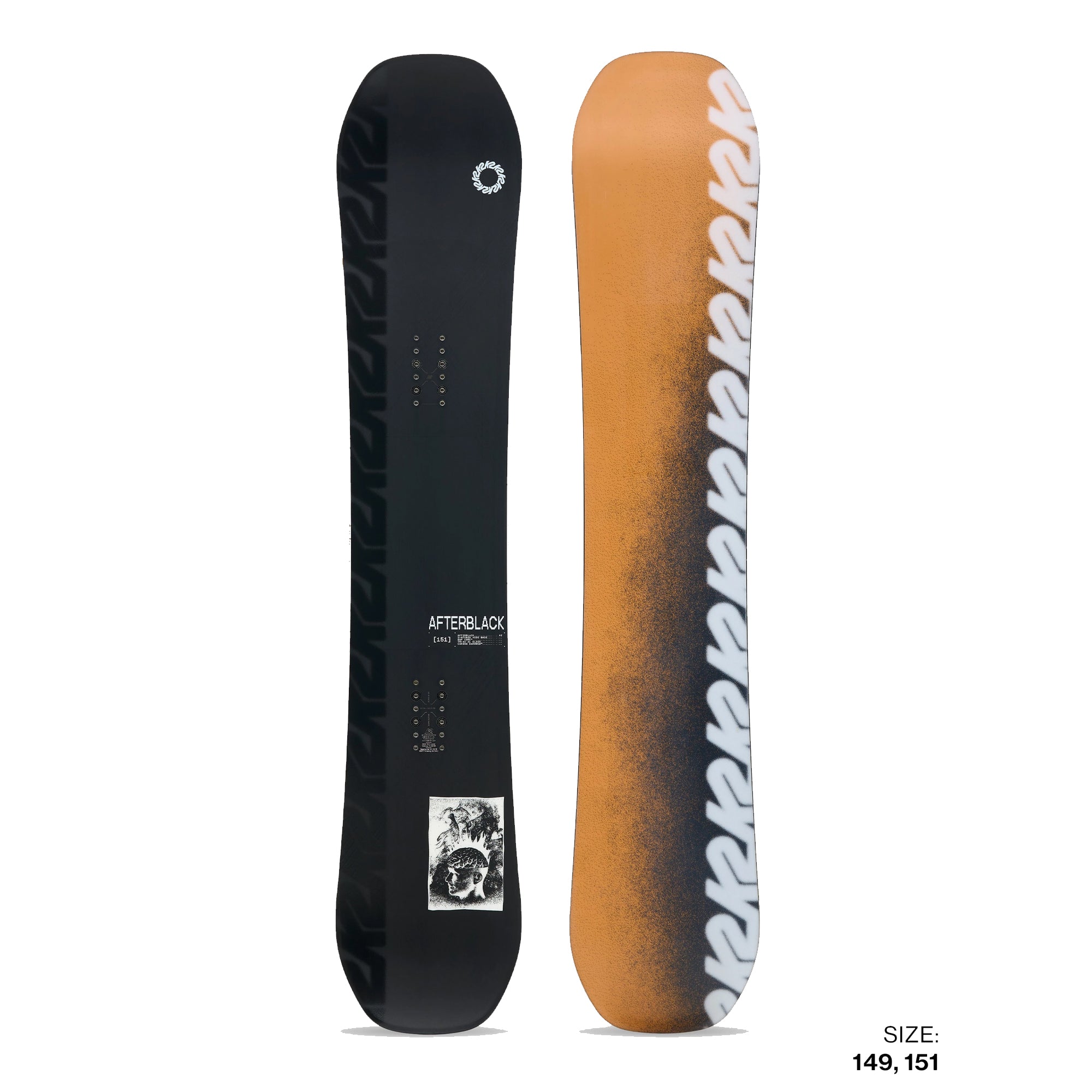 K2 Afterblack Snowboard | 2026 – Phil's Ski & Snowboard