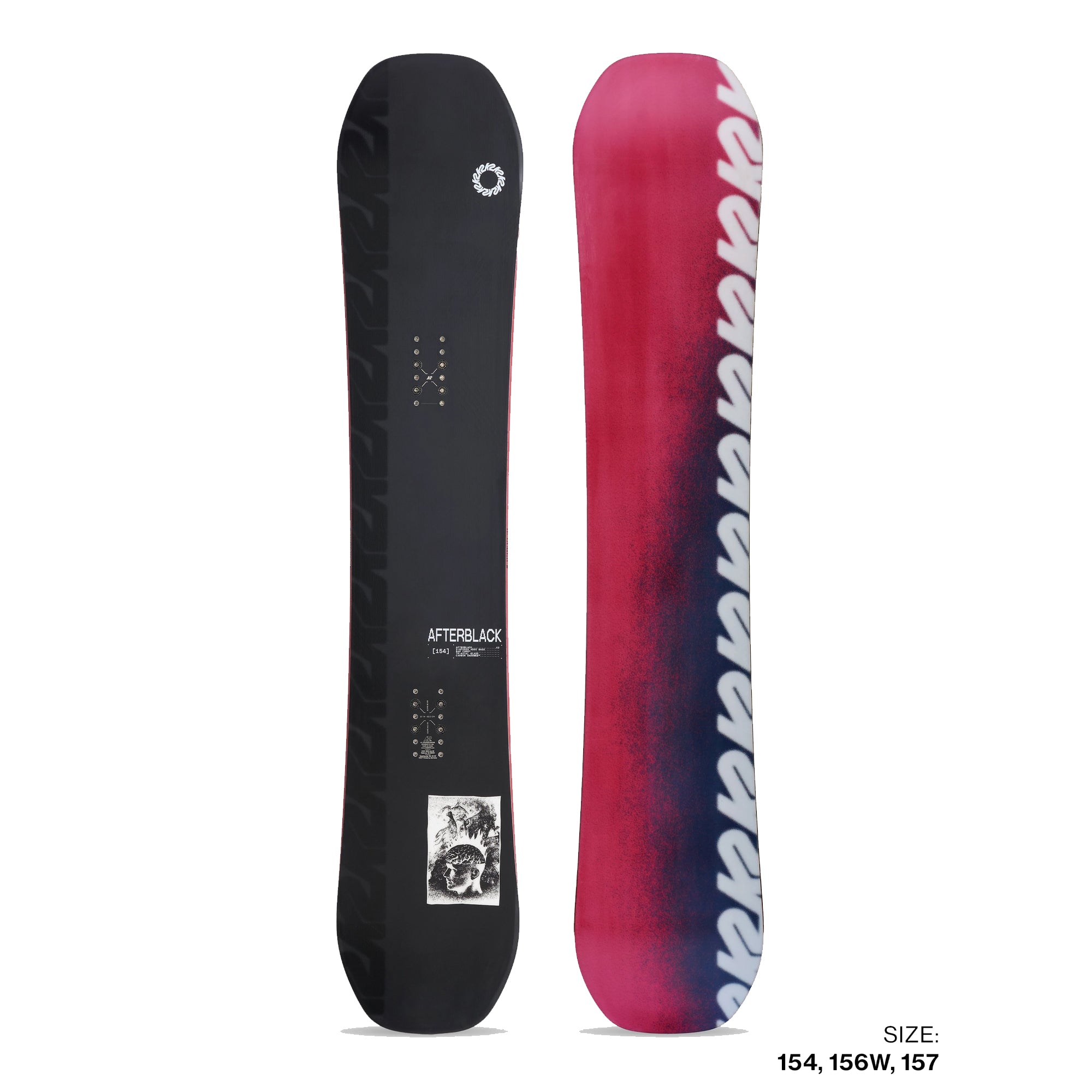 K2 Afterblack Snowboard | 2026 – Phil's Ski & Snowboard